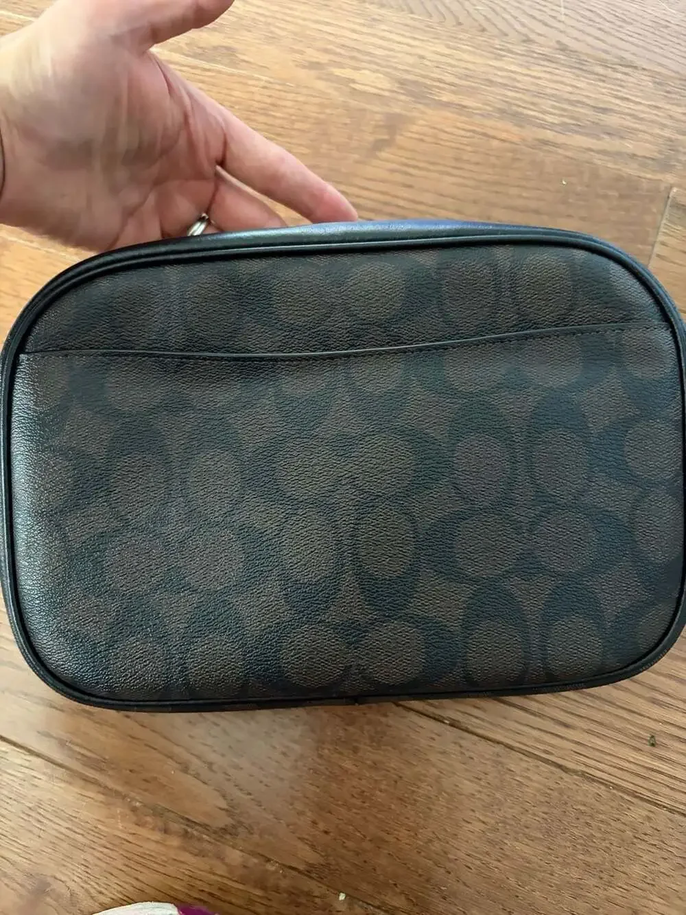 Coach Jamie Camera Bag In Signature Canvas Brown Black CA547